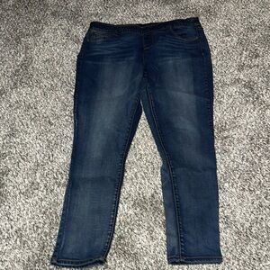 Maurices Dark Blue Skinny Jeans